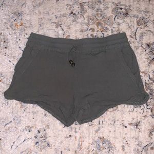 Olive shorts